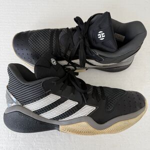 Adidas James Harden Bounce Stepback Core Black Basketball Men's  Shoes Size 11.5